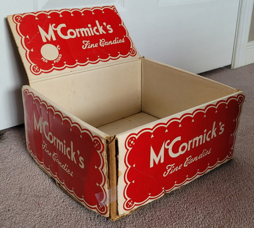 McCormick's display box c.1958