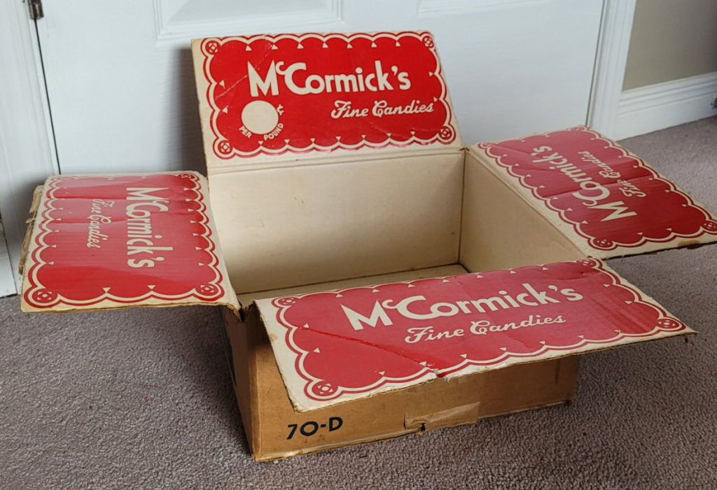 McCormick's box c.1958