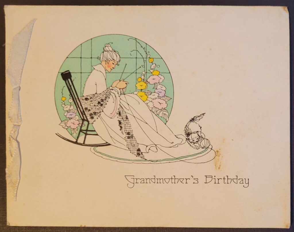 Great Grandmother's card