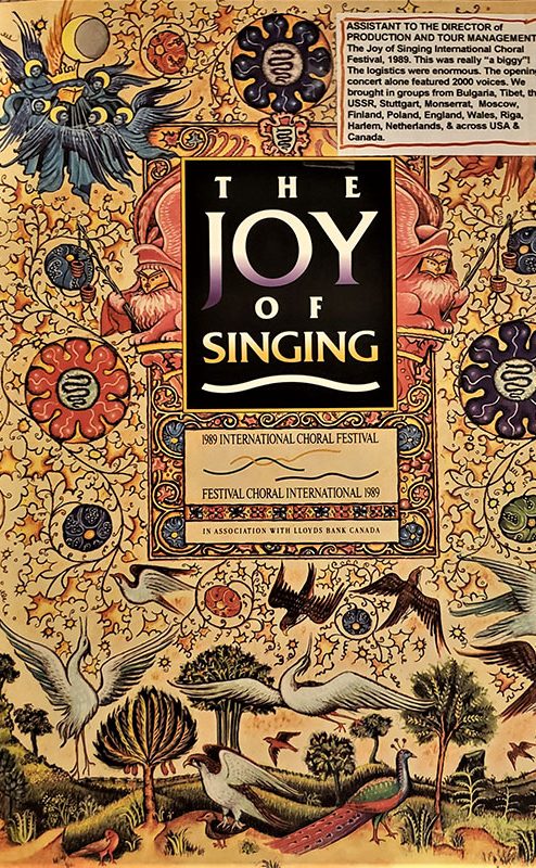 Joy of Singing Fest 1989 ( Special Events ) Shows & Music